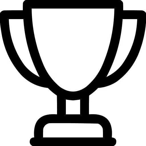 Symbol mit zwei stilisierten, weißen Benutzer-Silhouetten auf transparentem Hintergrund.