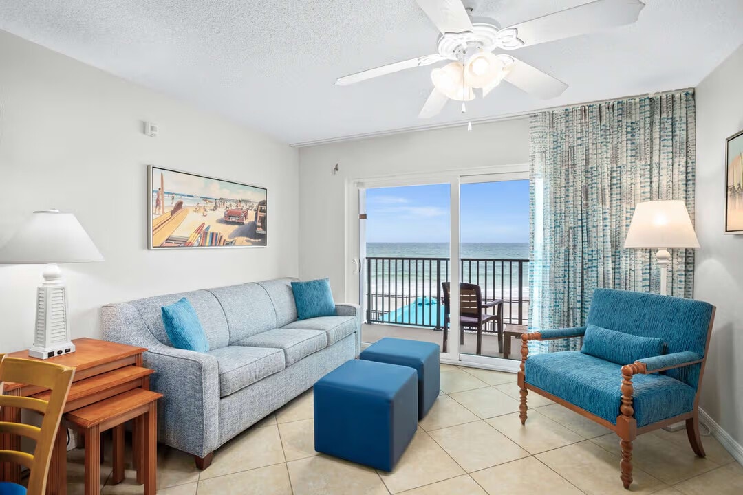 Ocean View 1BR Condo on the Beach at Tropic Sun Towers