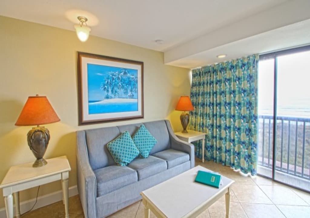 Oceanfront 2BR Suite w/ Balcony & Views at Peppertree By The Sea
