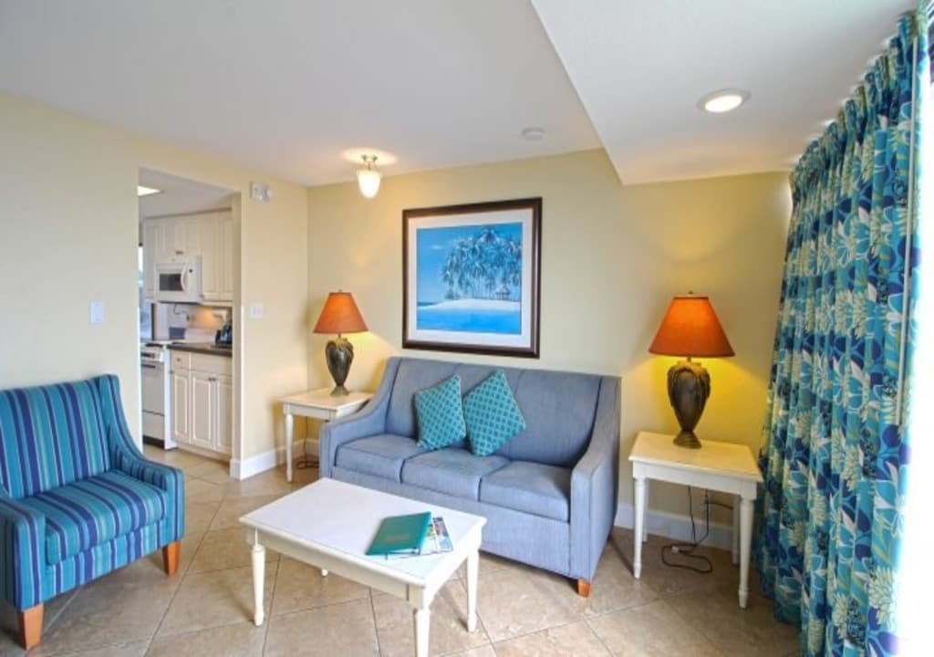 2BR Suite w/ Balcony & Ocean Breeze at Peppertree By The Sea