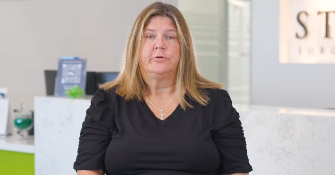 Patient Barbara implant testimonial video thumbnail
