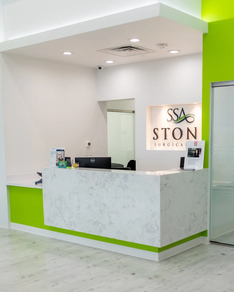 Recepción de Stone Dental Implant Center en Westlake, TX