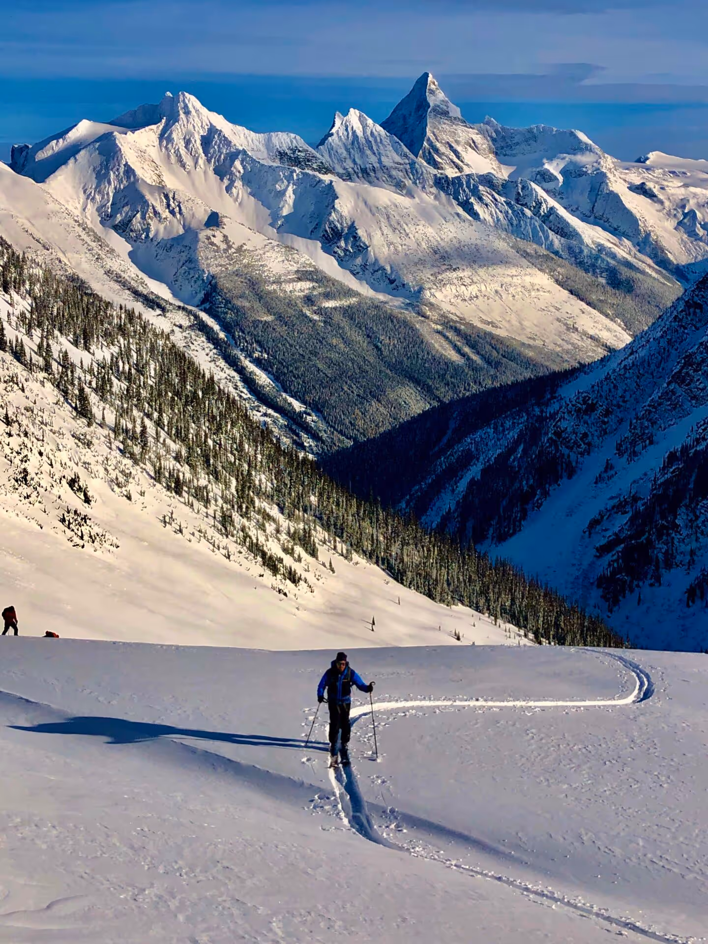 rogers pass ski touring connaught creek