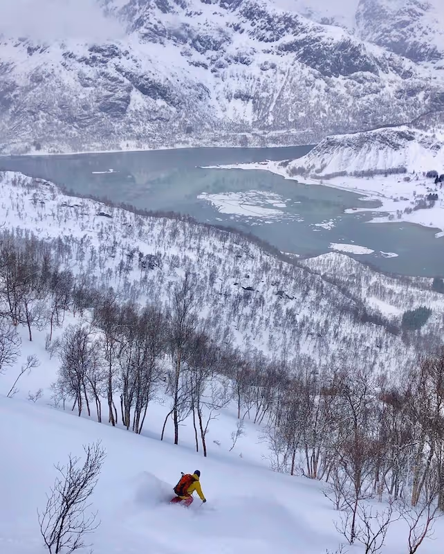 ski touring Lyngen Norway