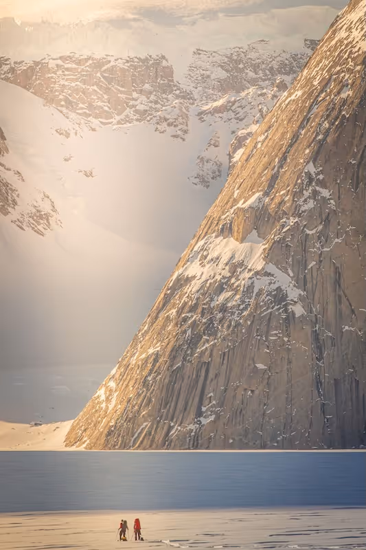 ski traverse baffin island