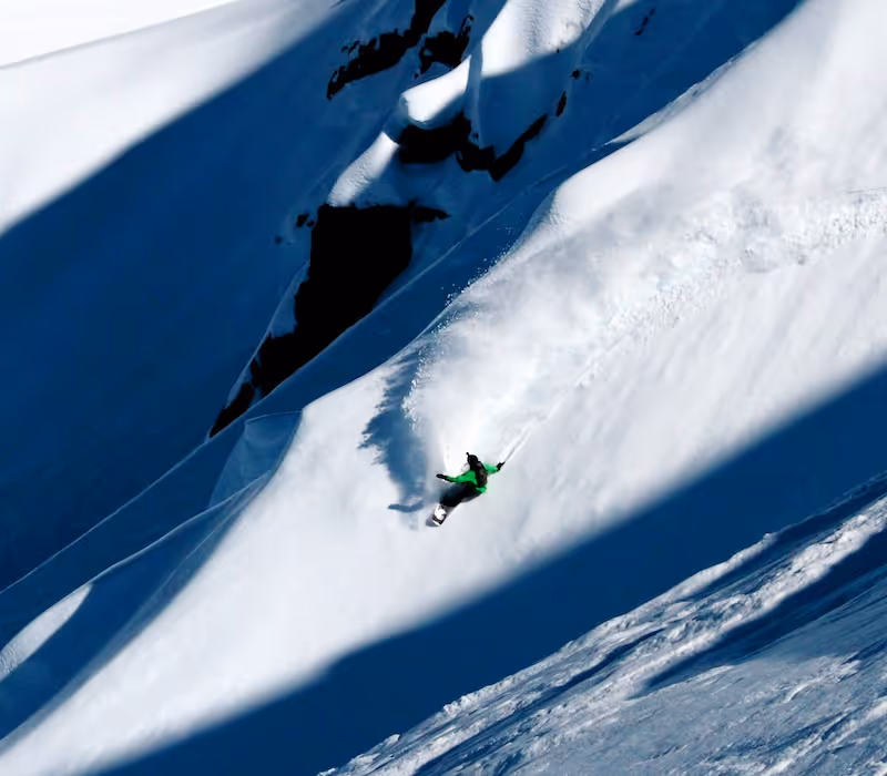 splitboarding powder