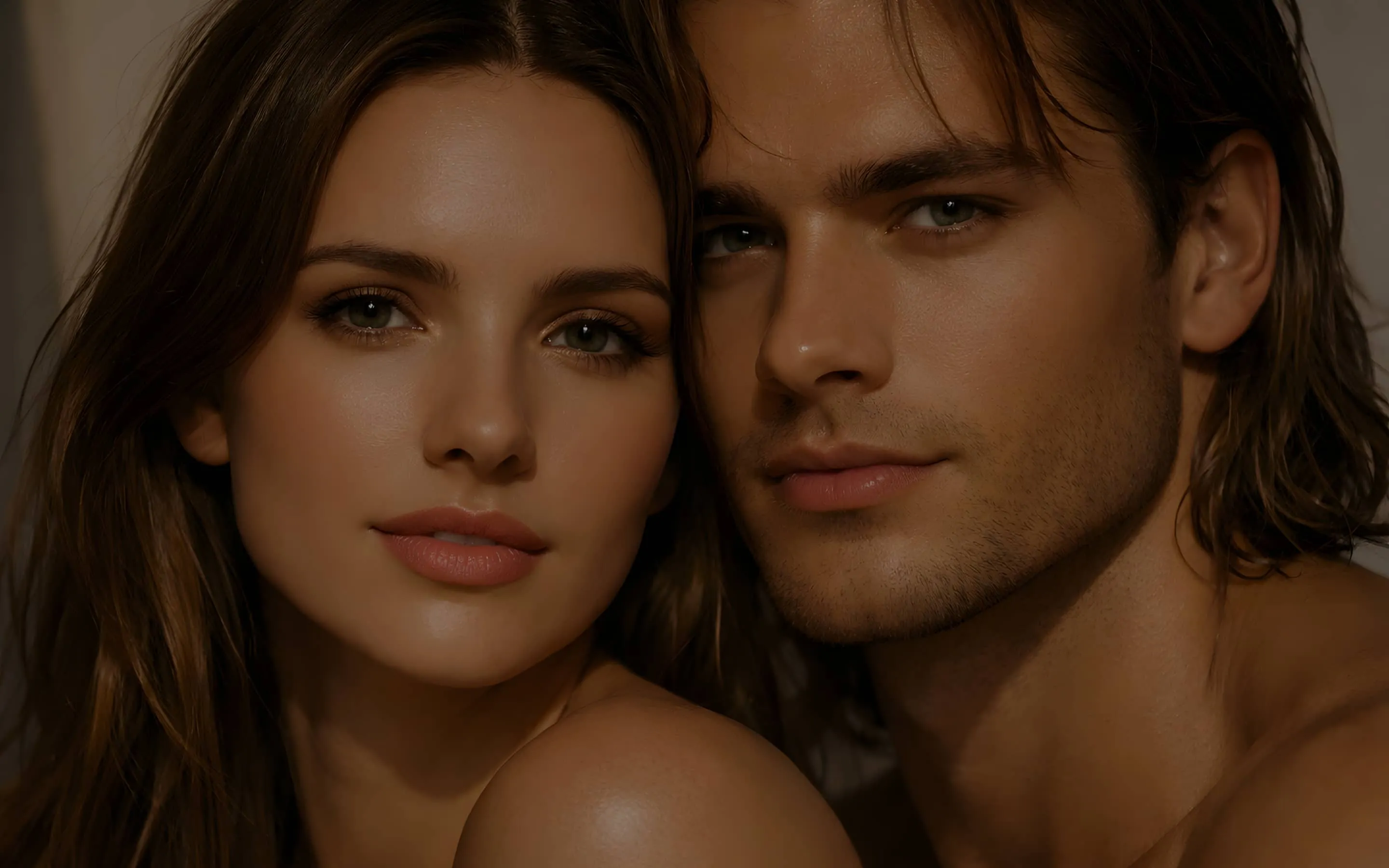 Portrait of a couple representing intimacy and relationship wellness