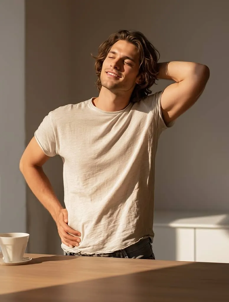 Portrait of a confident man representing men's health and wellness