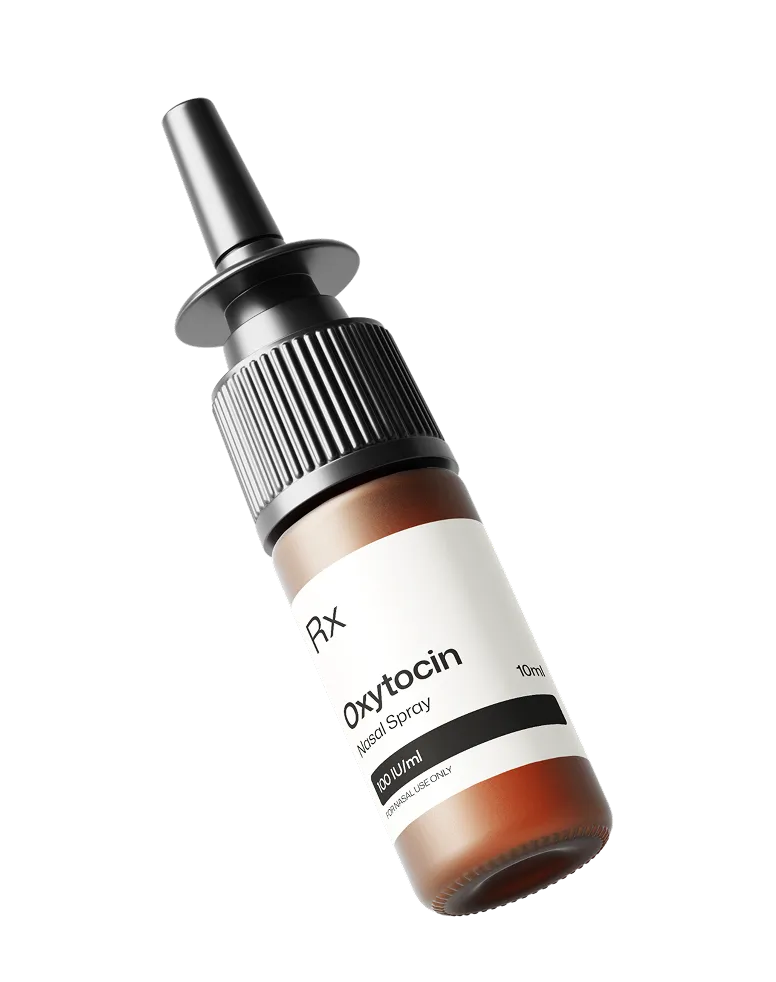 Prescription oxytocin nasal spray for personalized wellness treatment