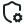 Small shield icon with a gear symbol inside, representing security and settings.