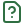 Green square icon with a  question mark symbol inside indicating interaction with symptom checker