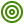 Green circular icon with concentric squares and a central green circle.