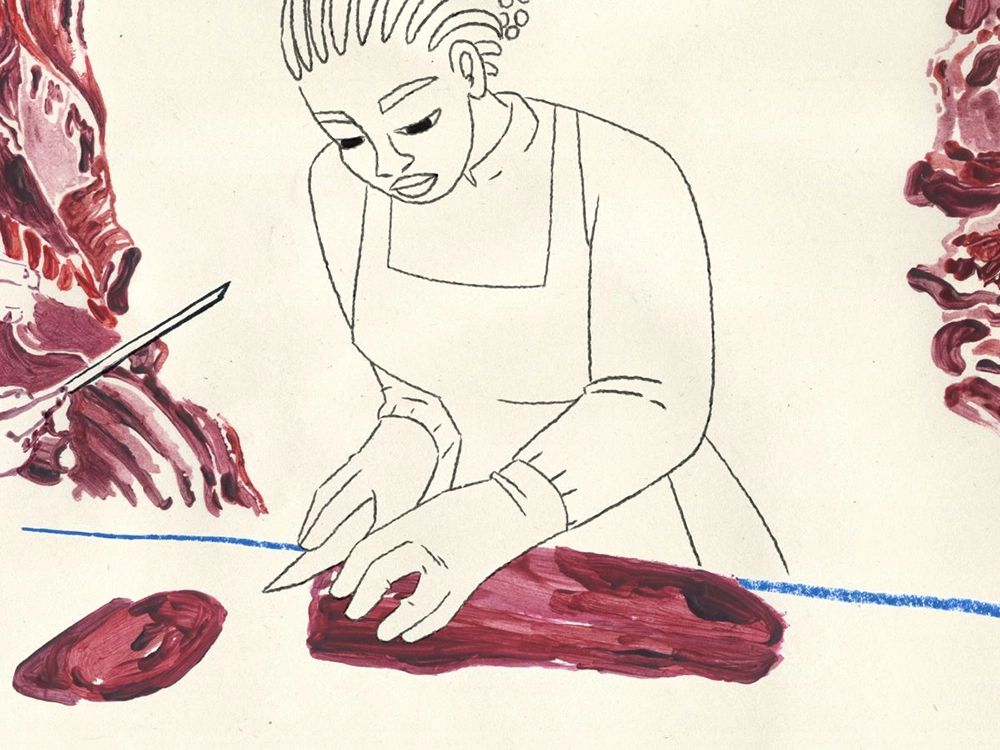 the meatseller margherita giusti
