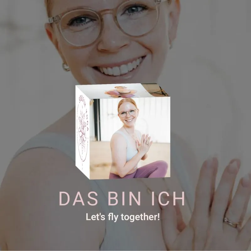 Elisabeth Schmidl, Gründerin von Soulfly Yoga, Unterseite "Das bin ich",