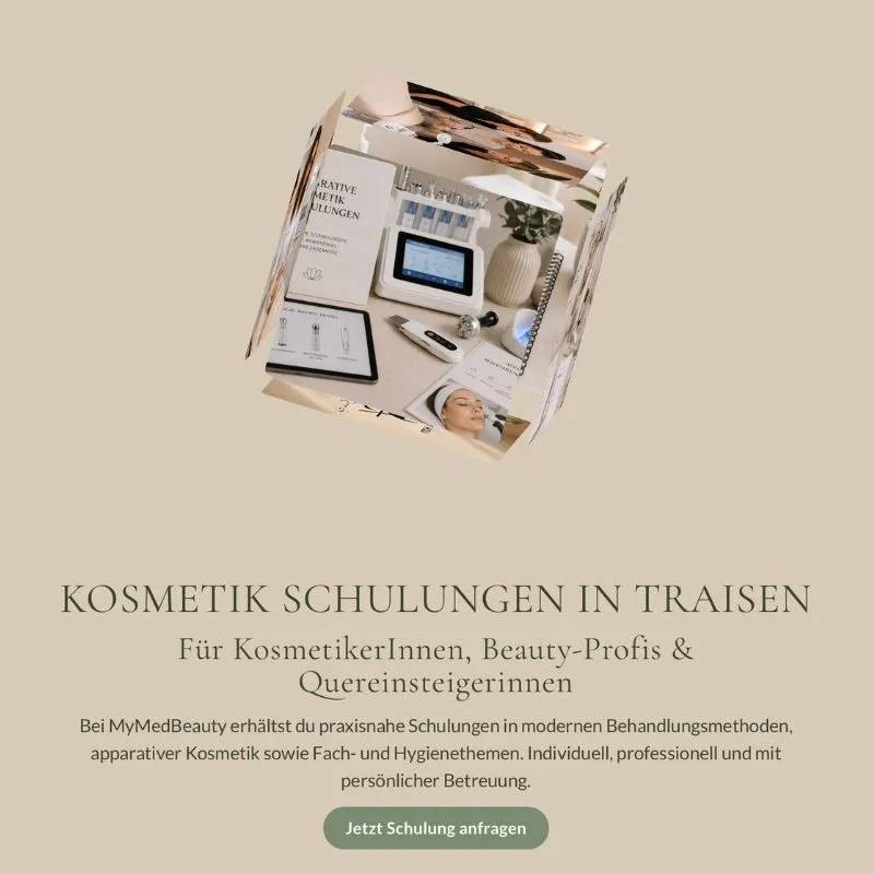 Unterseite "Unsere Schulungsbereiche", Kosmetikschulungen Traisen