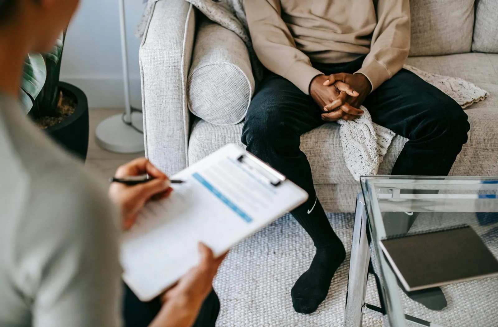 Immediate support during emotional or mental health crises.