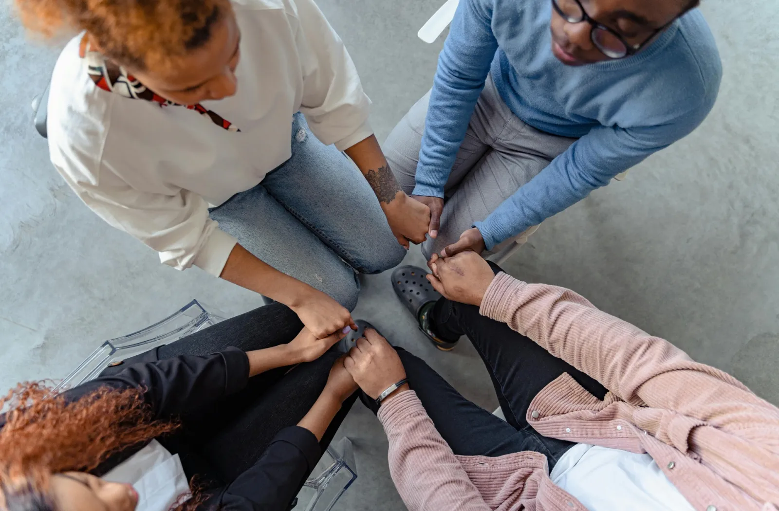 Healing and growth through shared experiences.