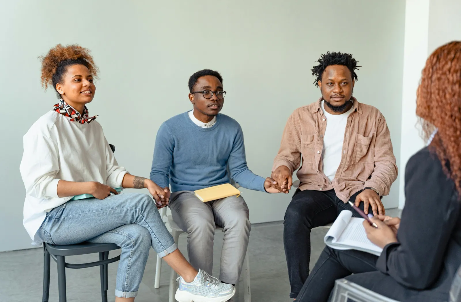 Healing and growth through shared experiences.