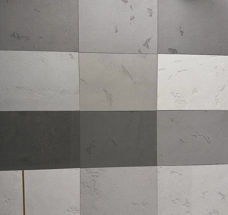Beton architektoniczny dekoracyjny na ścianie — efekt nr 2, realizacja usługi wykończenia ścian ZUBRA Wrocław