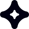 Dark blue square with partially visible white text and symbols on top left corner.
