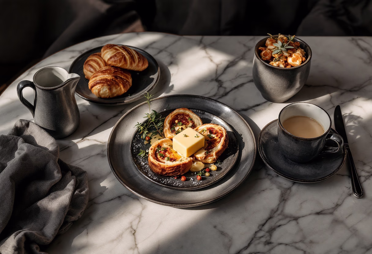 [background image] image of breakfast table setting (for a bed & breakfast)