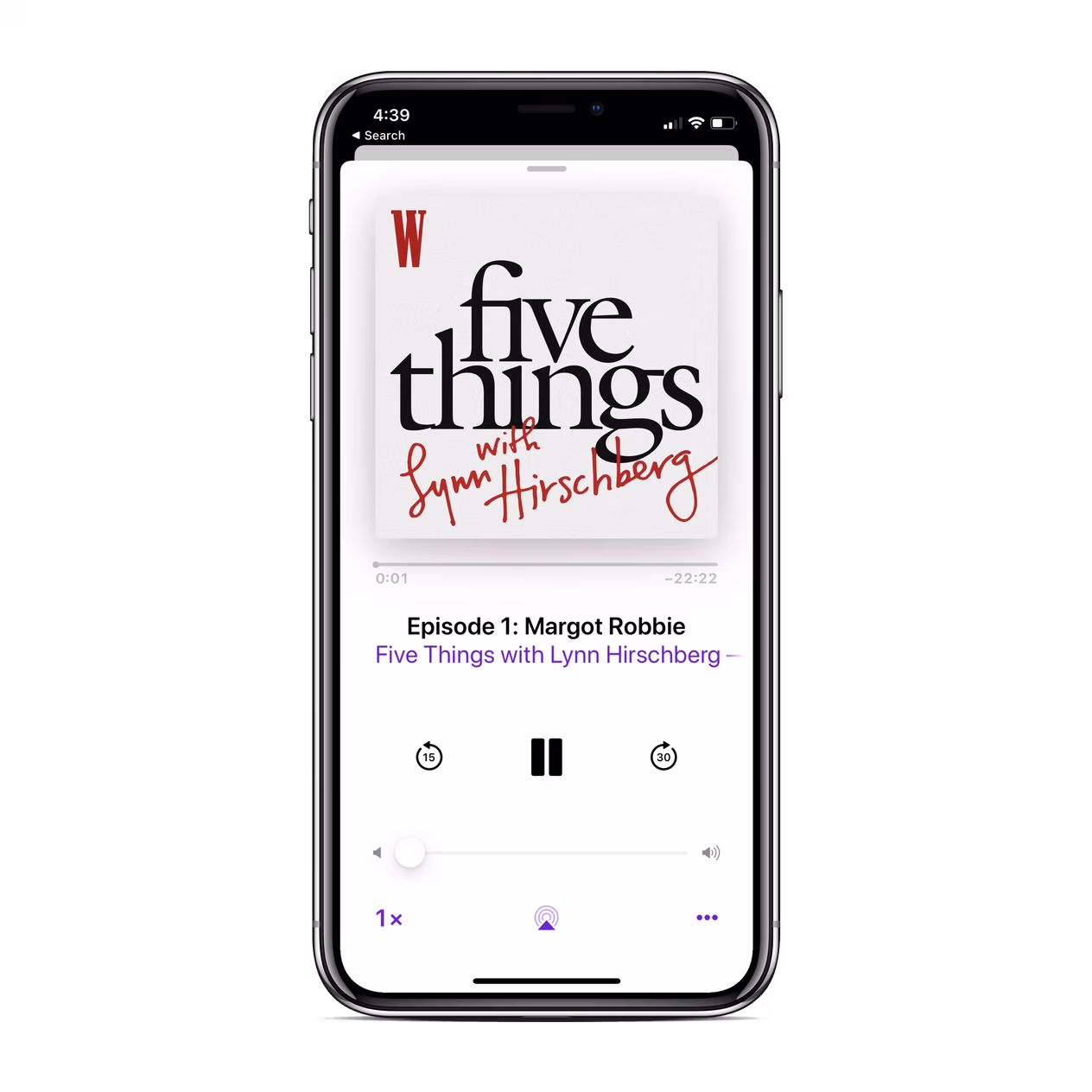 W Magazine 5 Things Podcast