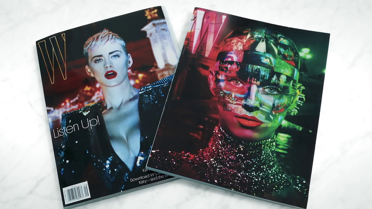 W Magazine Augmented Reality Issue