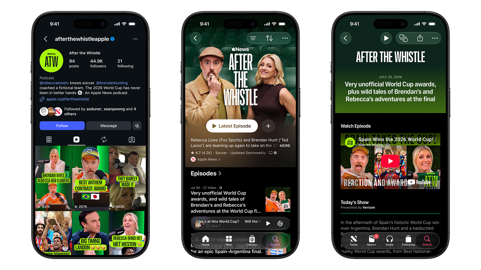 Apple After the Whistle Podcast
