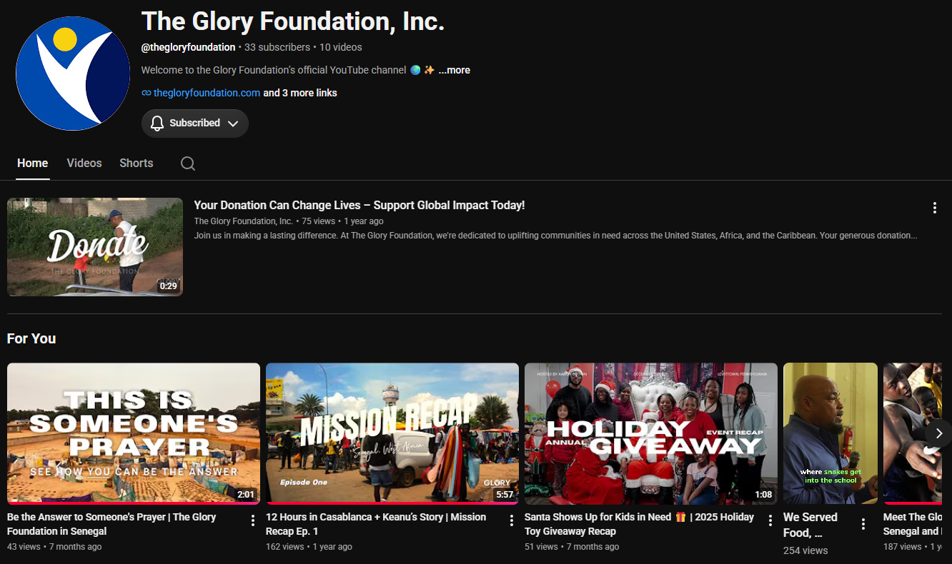 Nonprofit Website & Mission Storytelling System