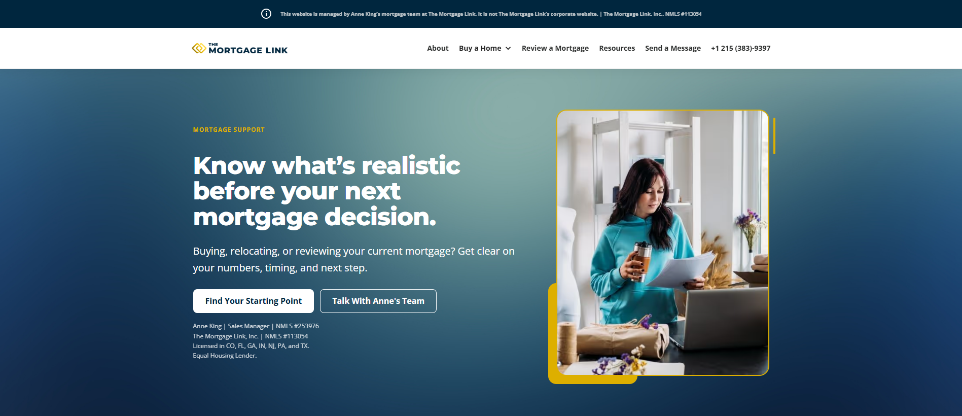 Consumer Mortgage Marketing & Professional Authority System