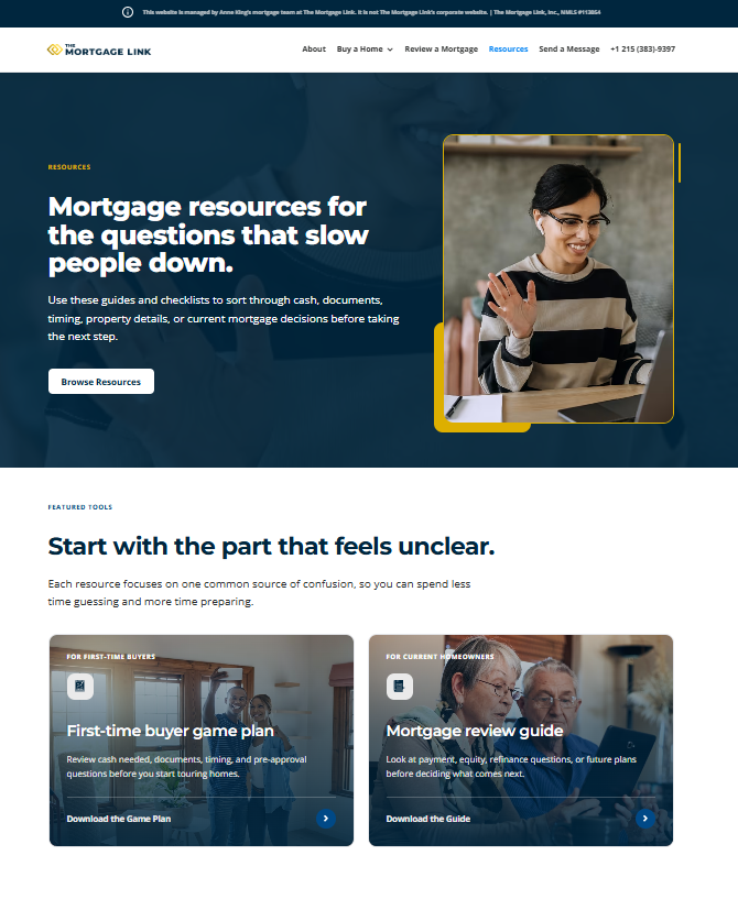 Consumer Mortgage Marketing & Professional Authority System