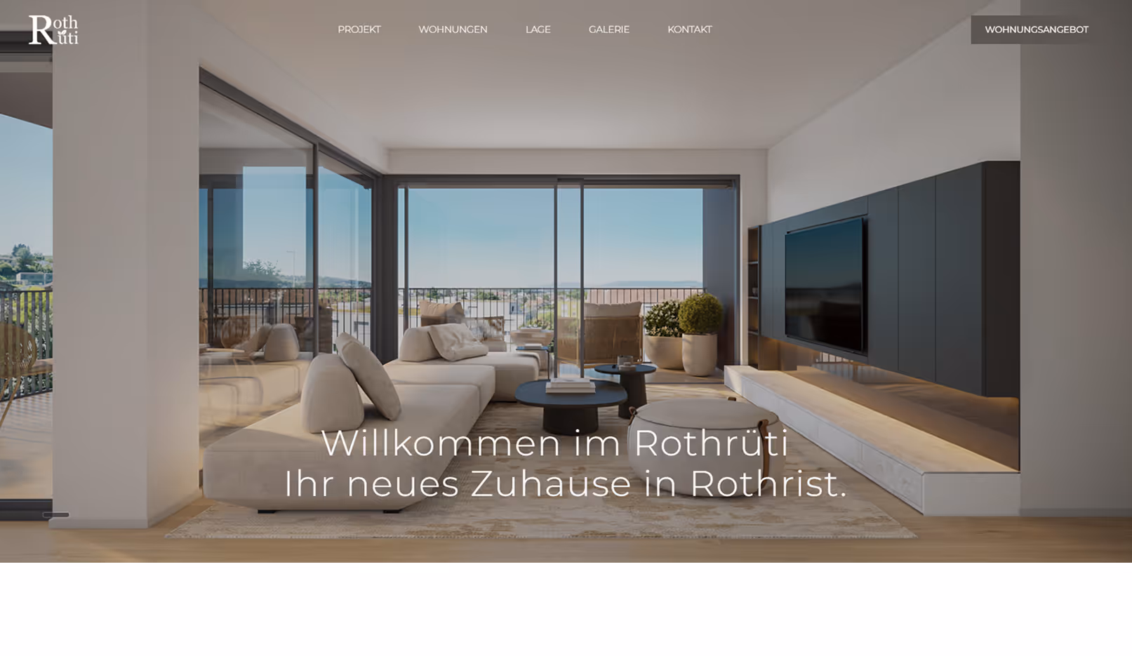 Seeblick Birrwil website — desktop view