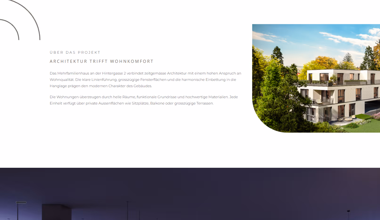 Seeblick Birrwil website — desktop view