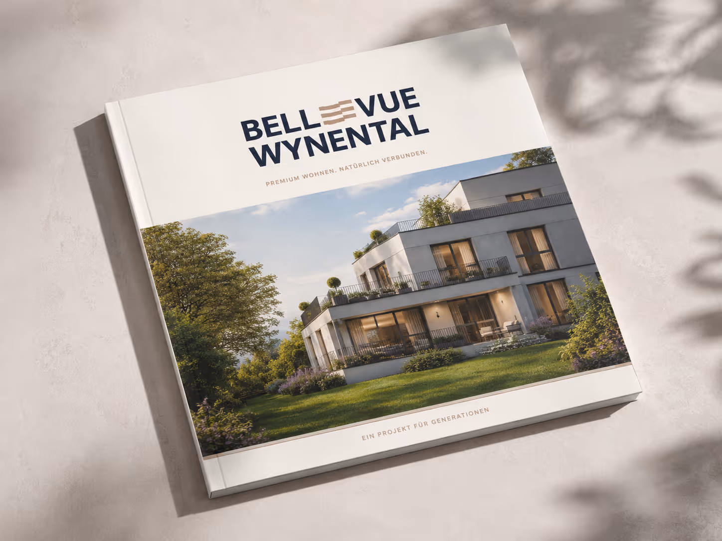 Brochure cover mockup