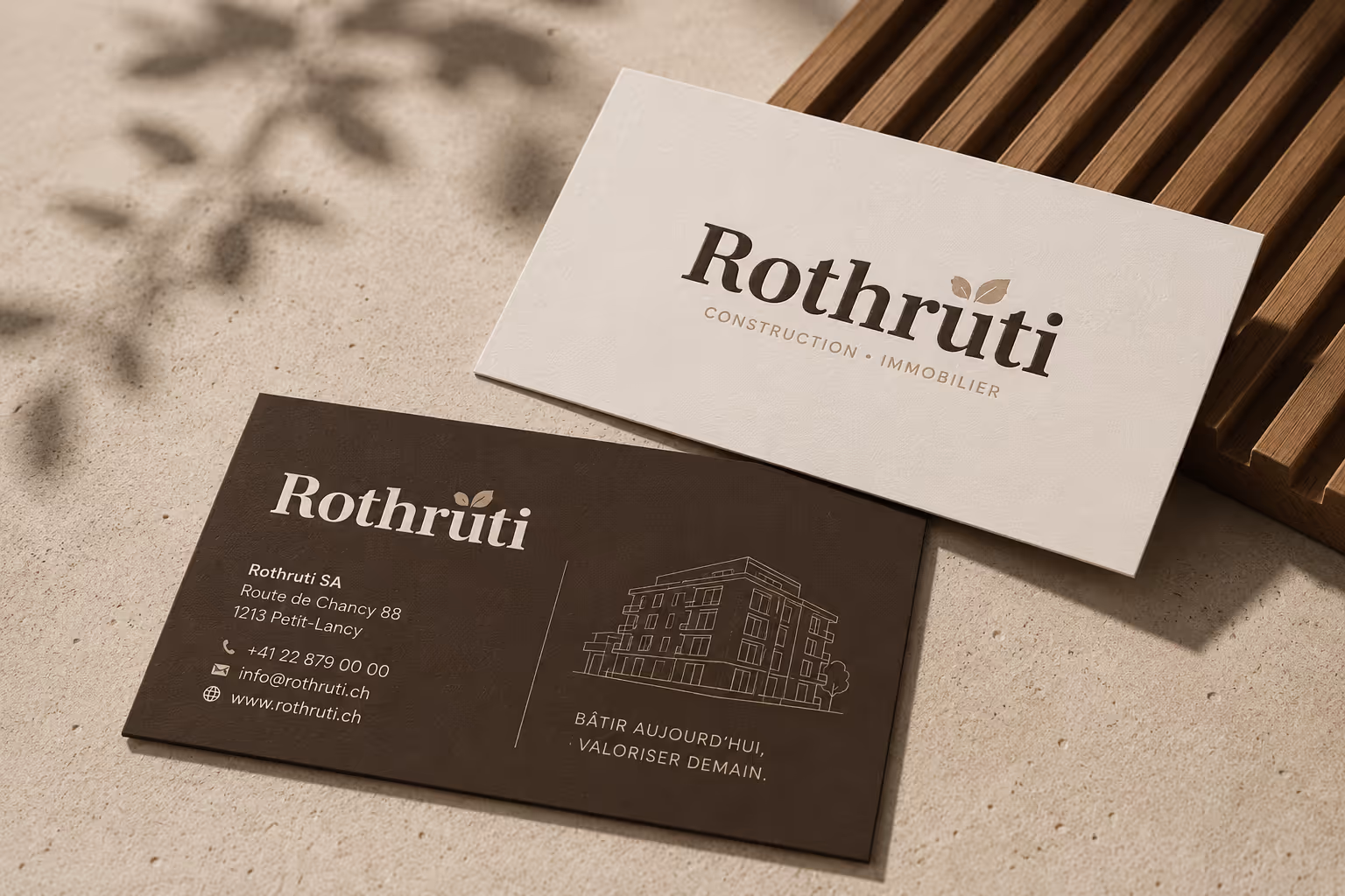 Brochure cover mockup