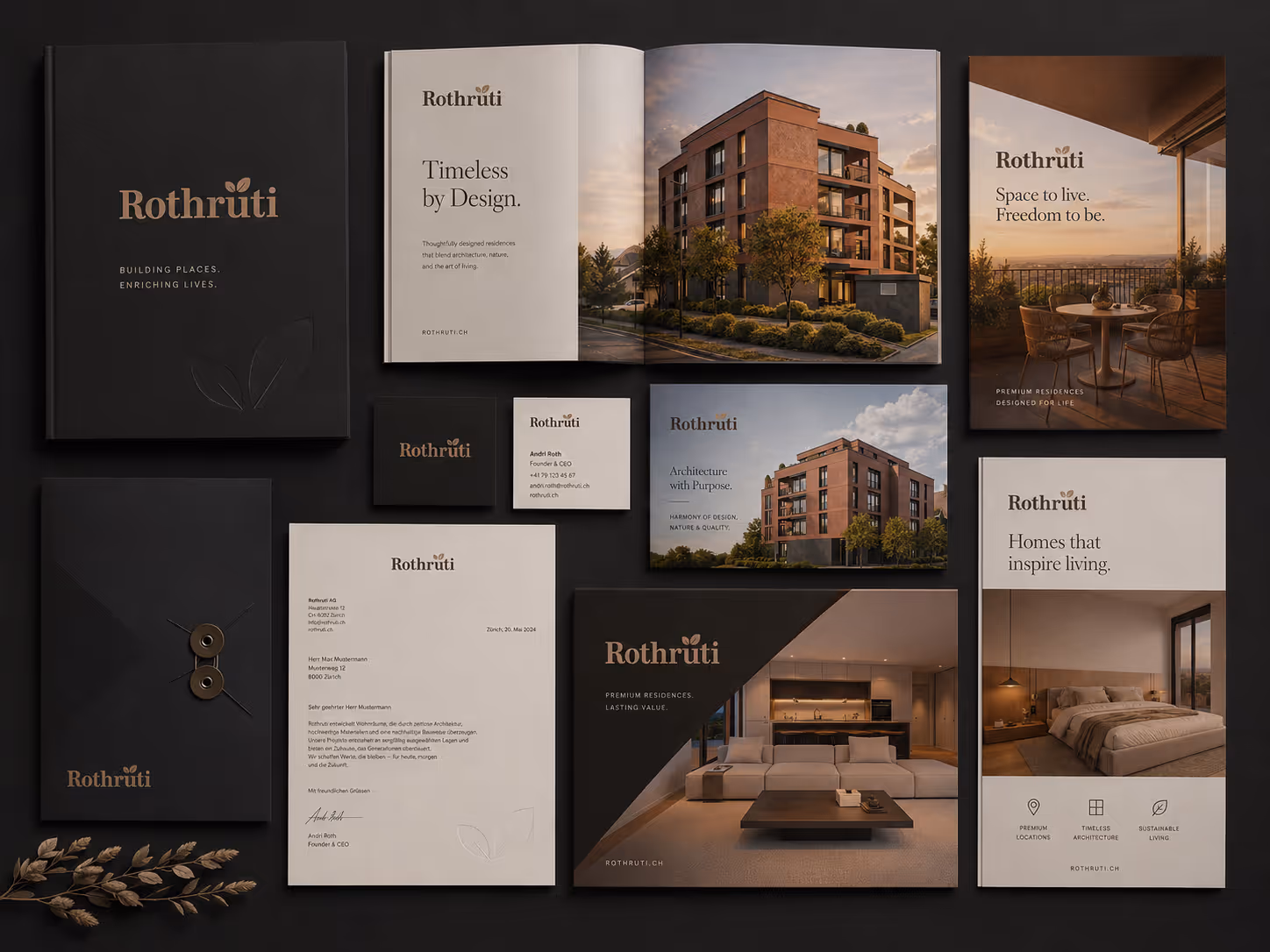 Brand identity board