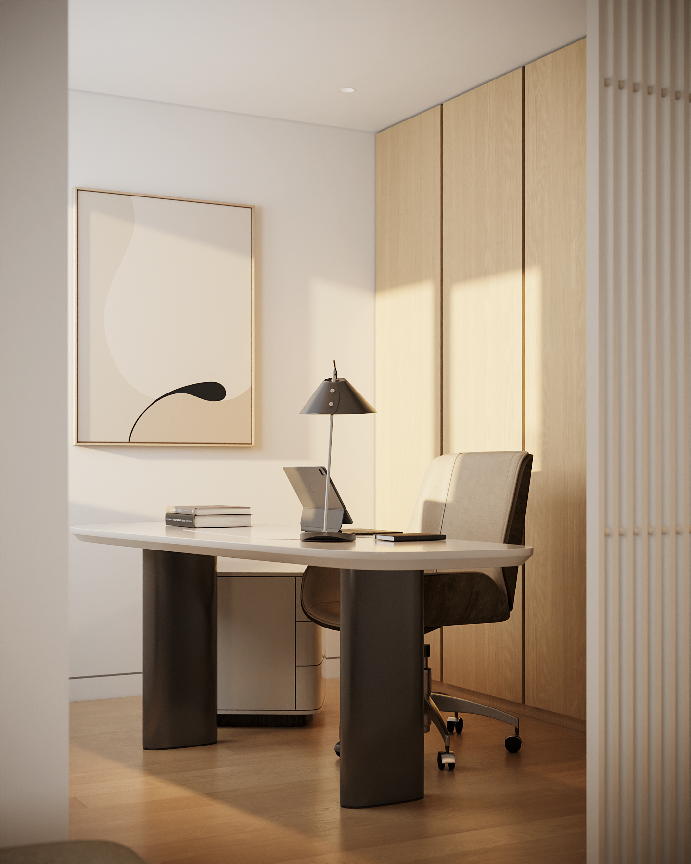 A quiet corner for focused work