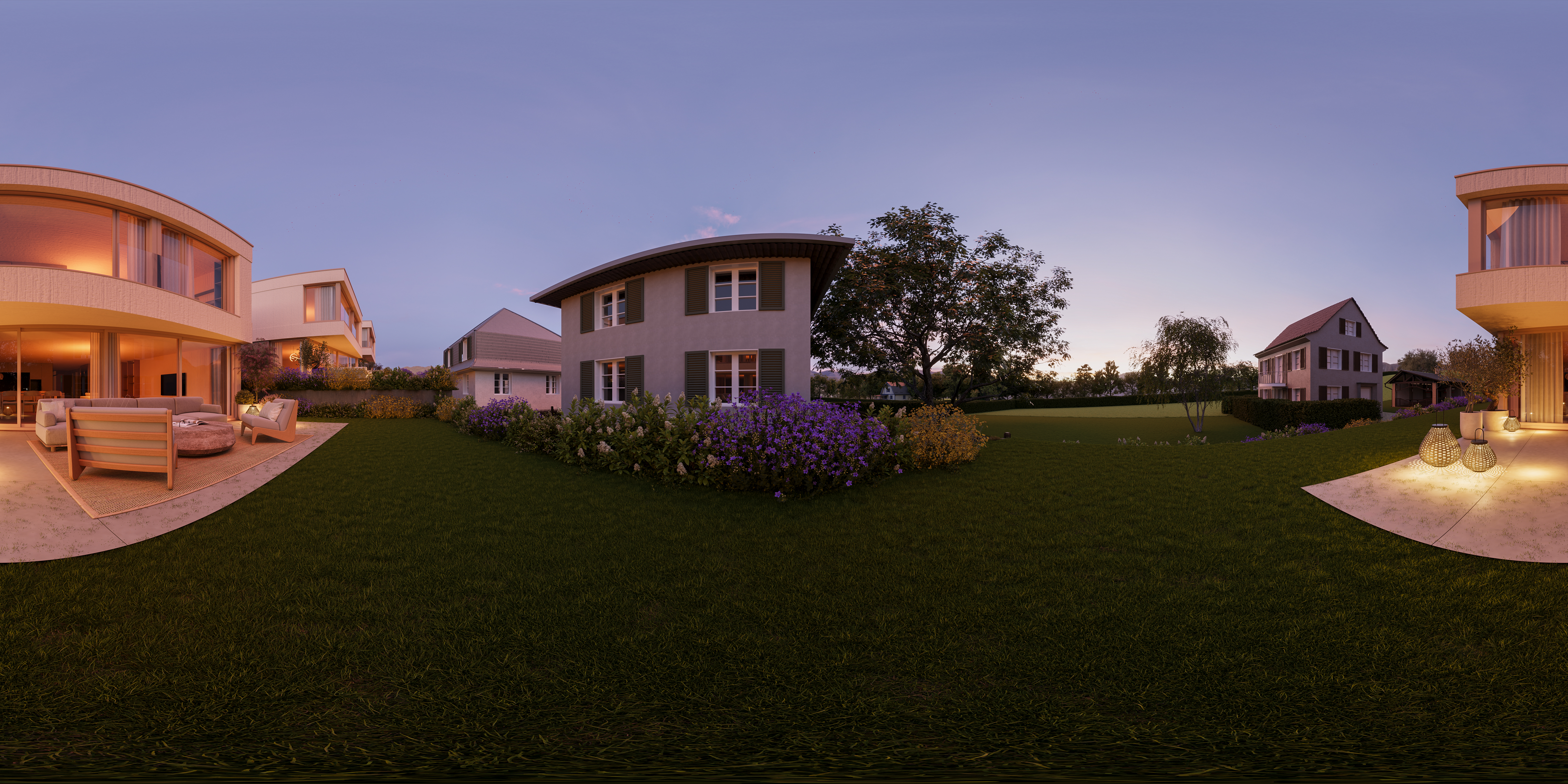 Dürrenäsch — Garden and terraces