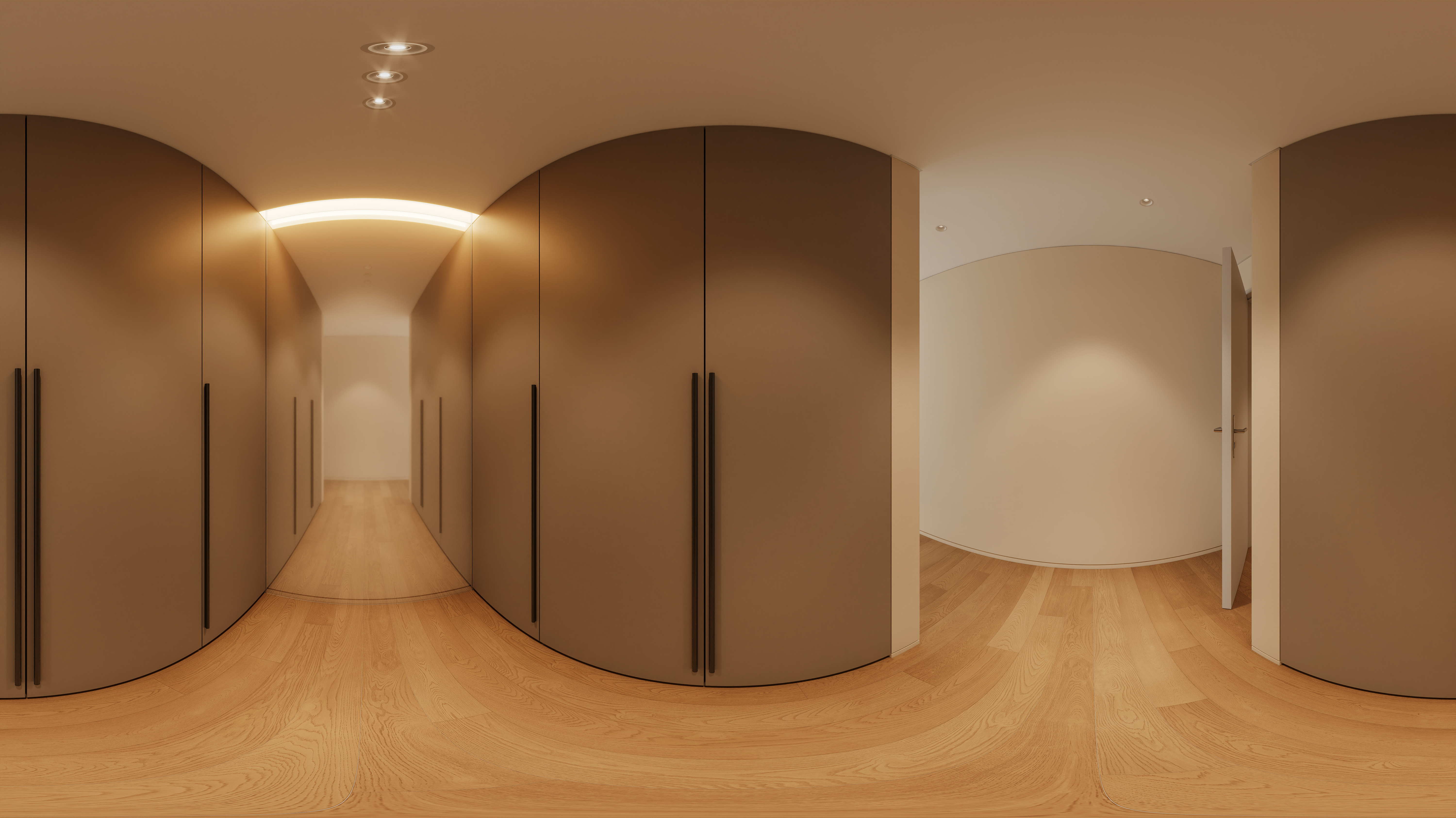 Dürrenäsch — Hallway and built-in storage
