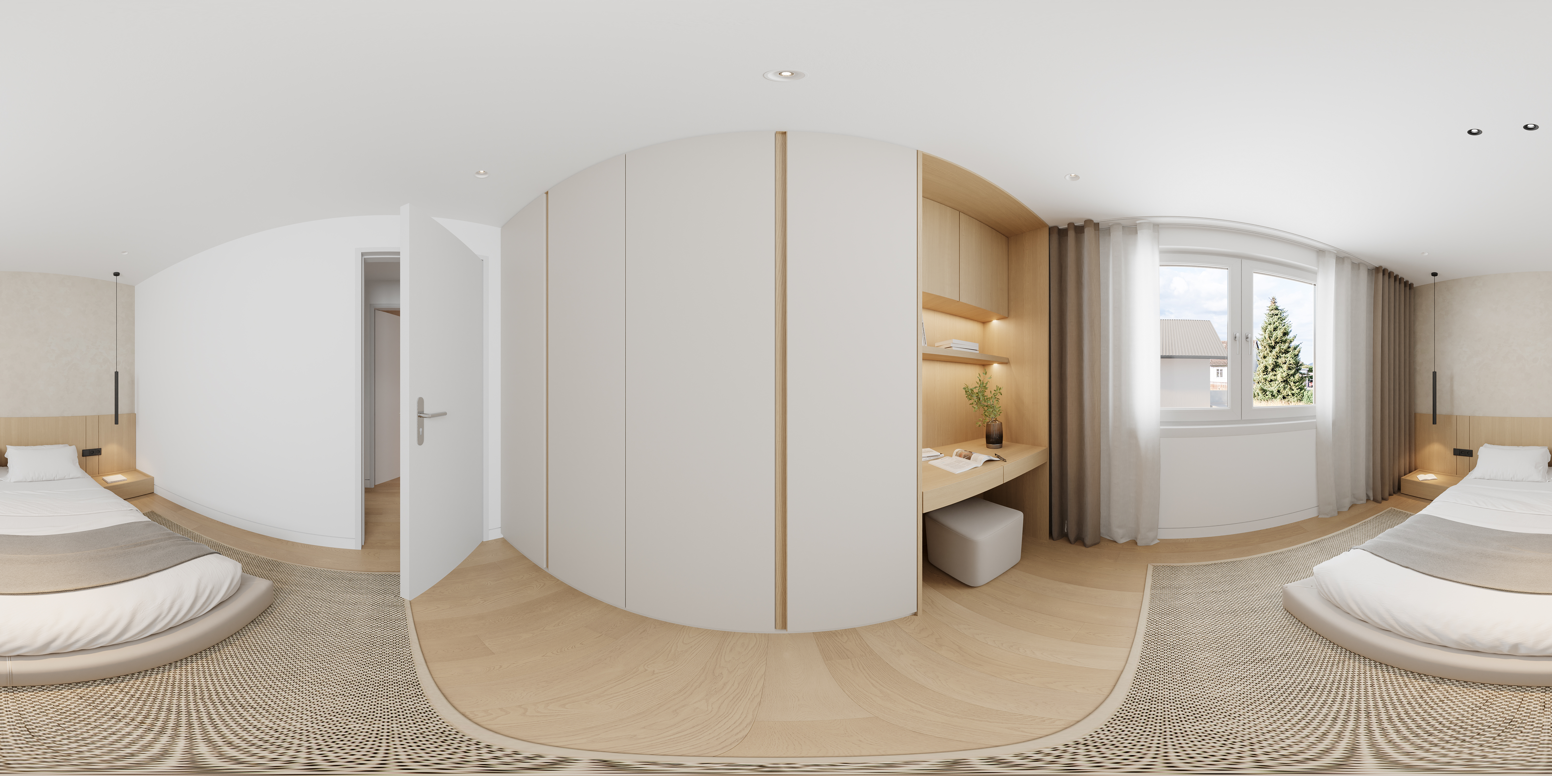 Stüsslingen — Bedroom and fitted storage