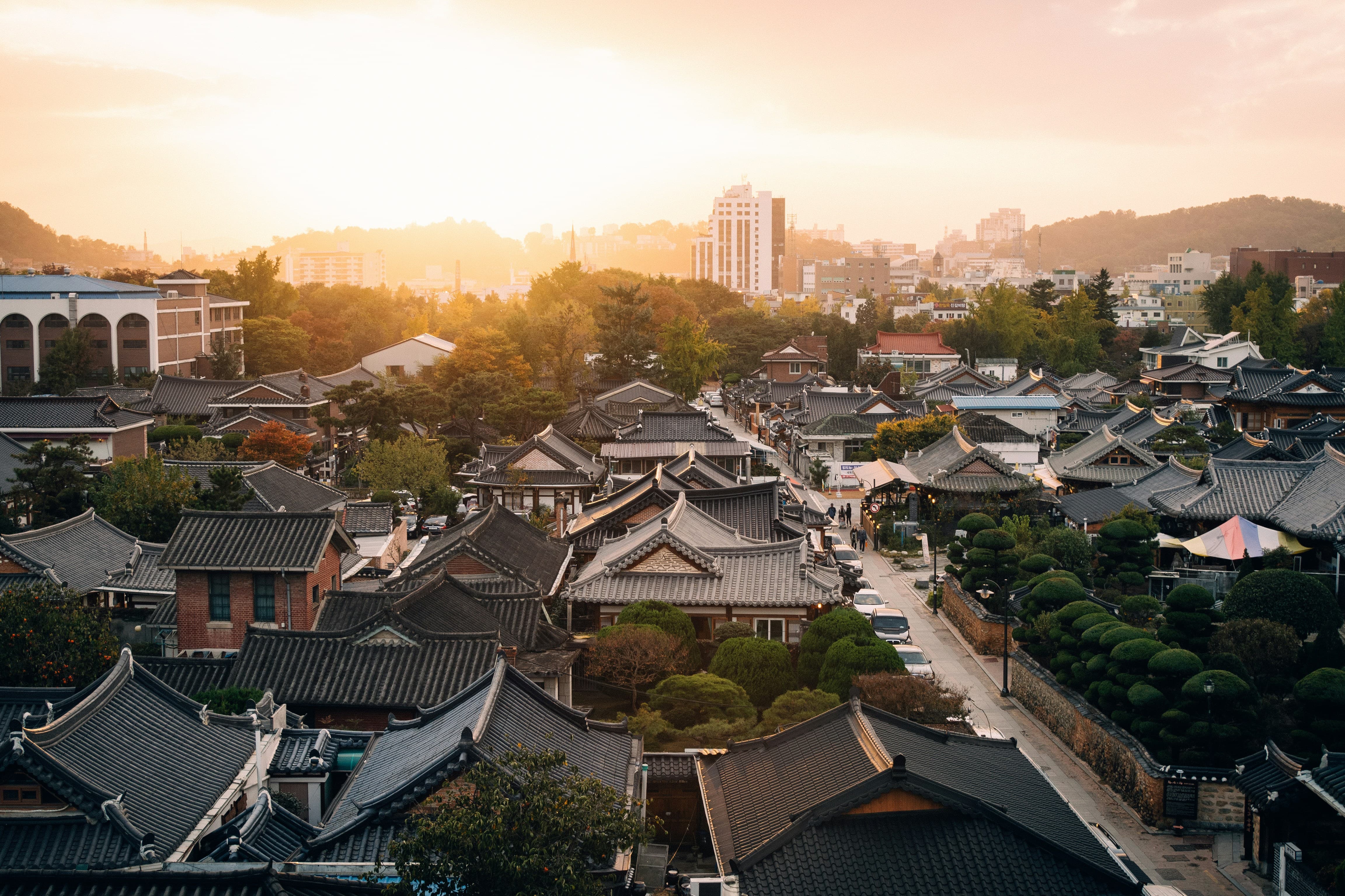 Paisaje urbano de Corea