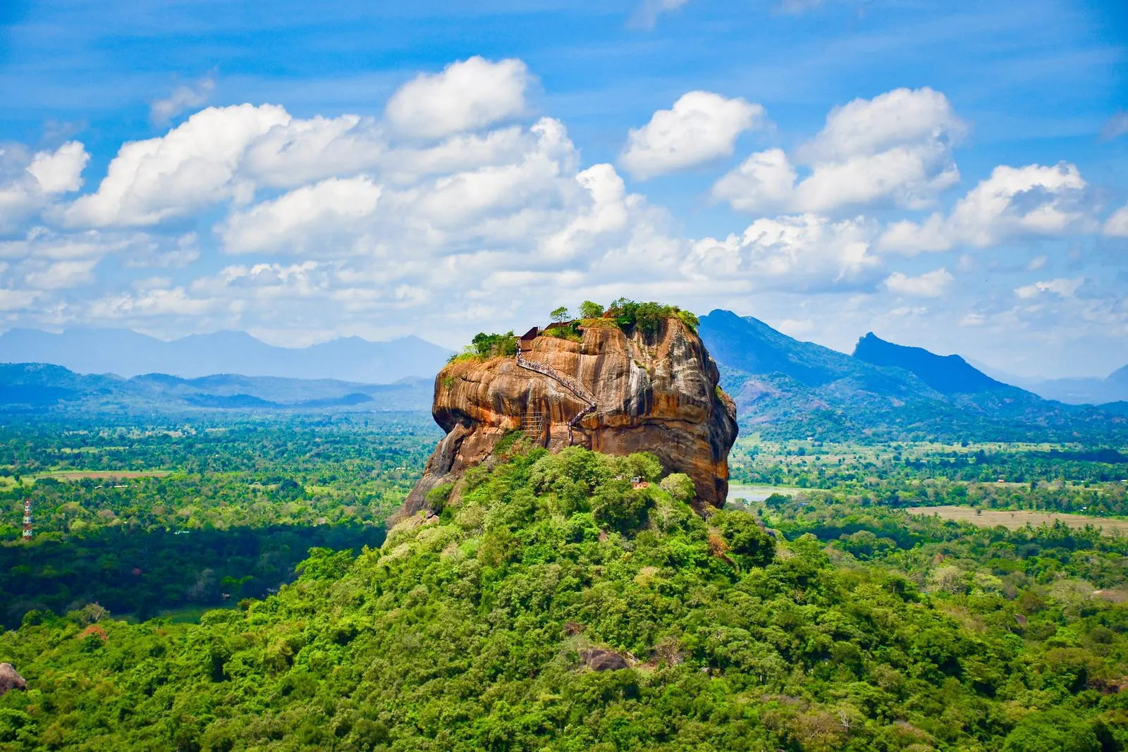 Roca fortaleza de Sigiriya, Sri Lanka