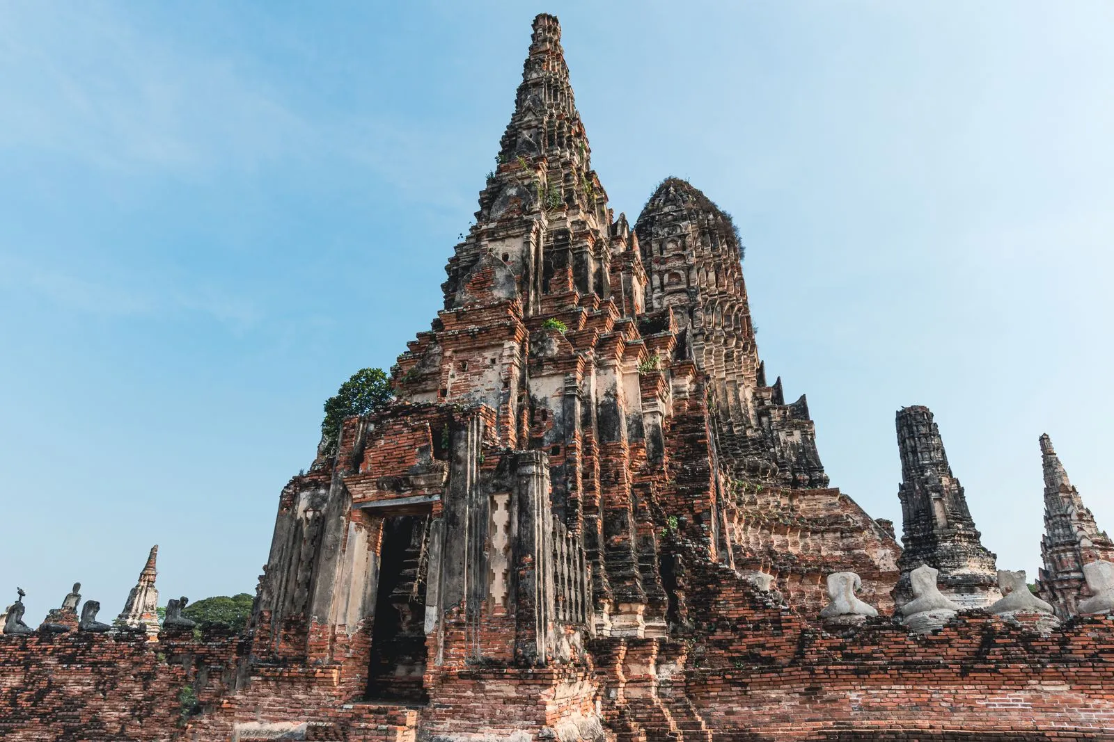 Ruinas del antiguo reino de Ayutthaya, Tailandia