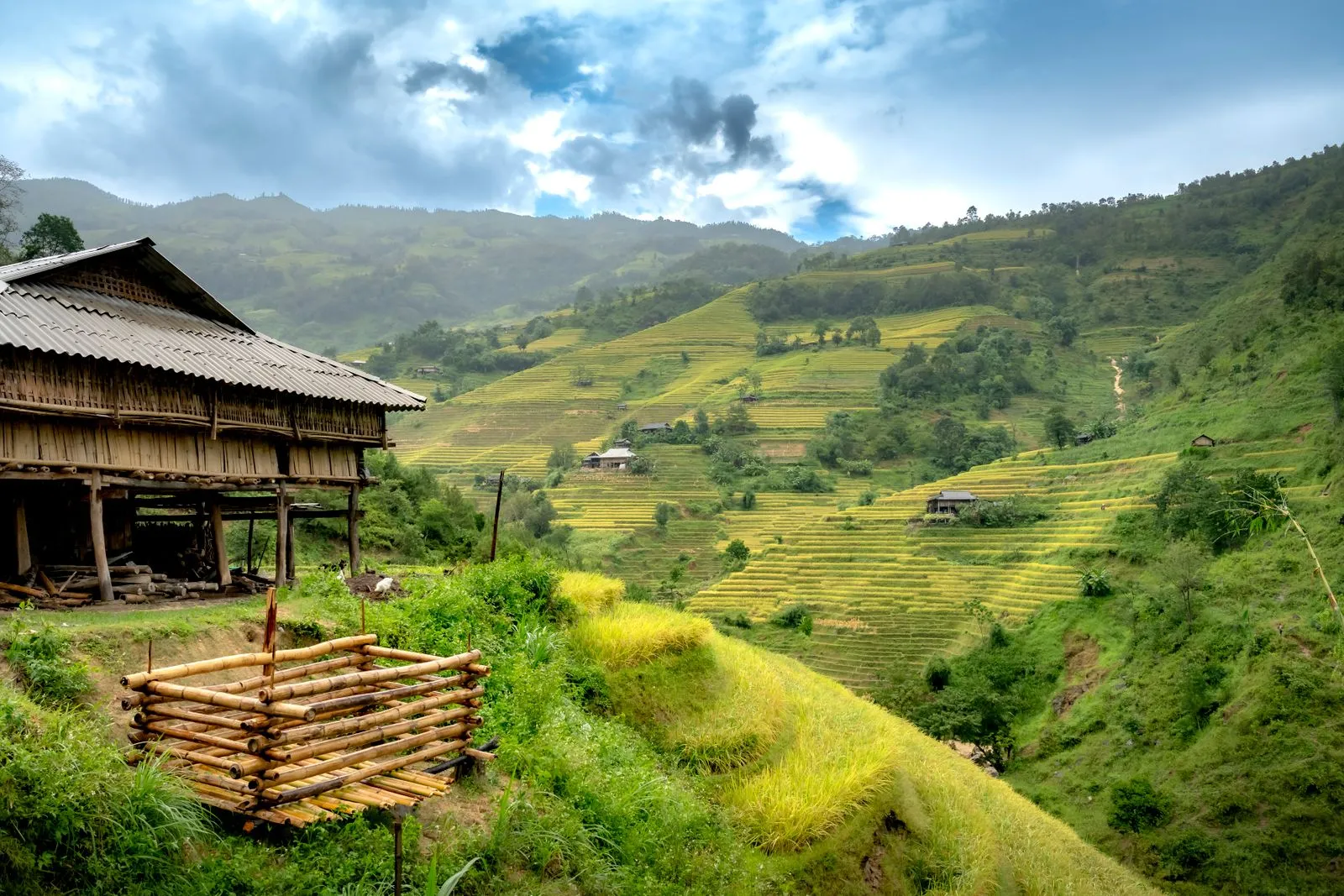 Valle de Mai Chau, Vietnam