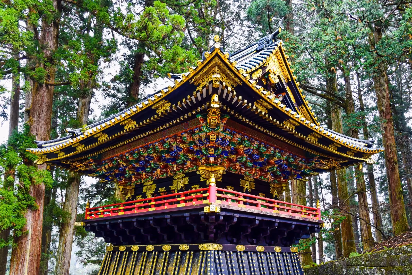 Santuario Toshogu en Nikko, Japón