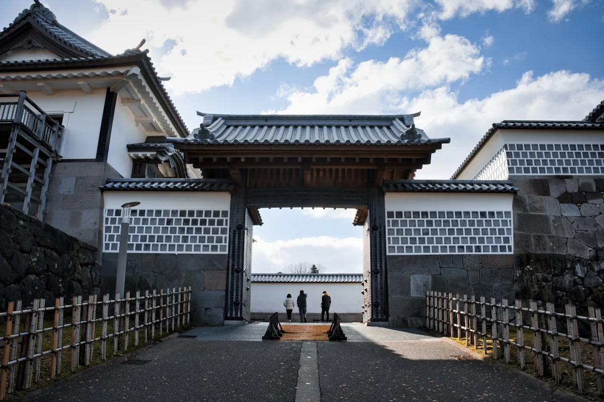 Casas tradicionales de madera en el barrio de las geishas de Kanazawa