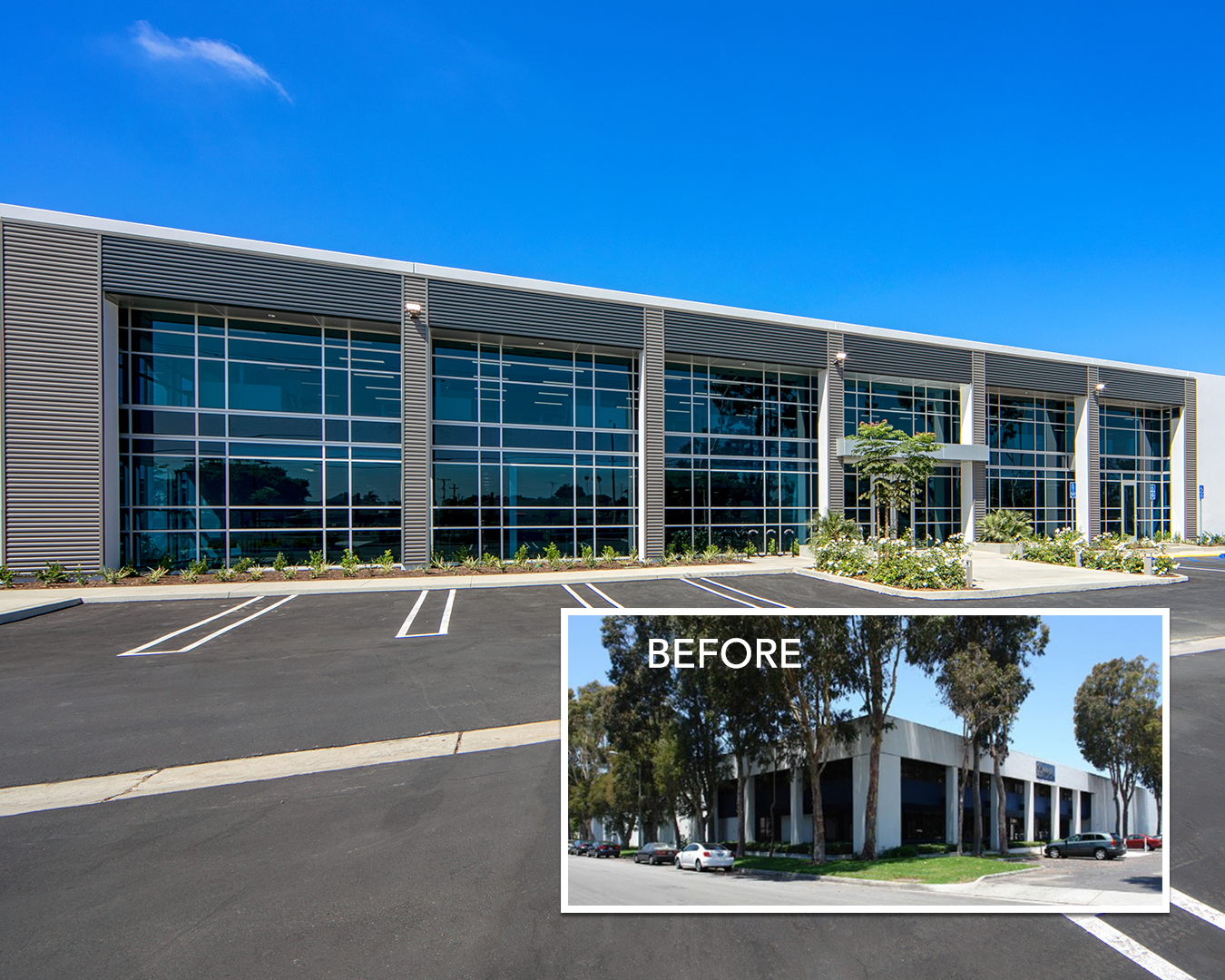 SRG Commercial Property Services Transforms 1970’s Building in Huntington Beach, CA
