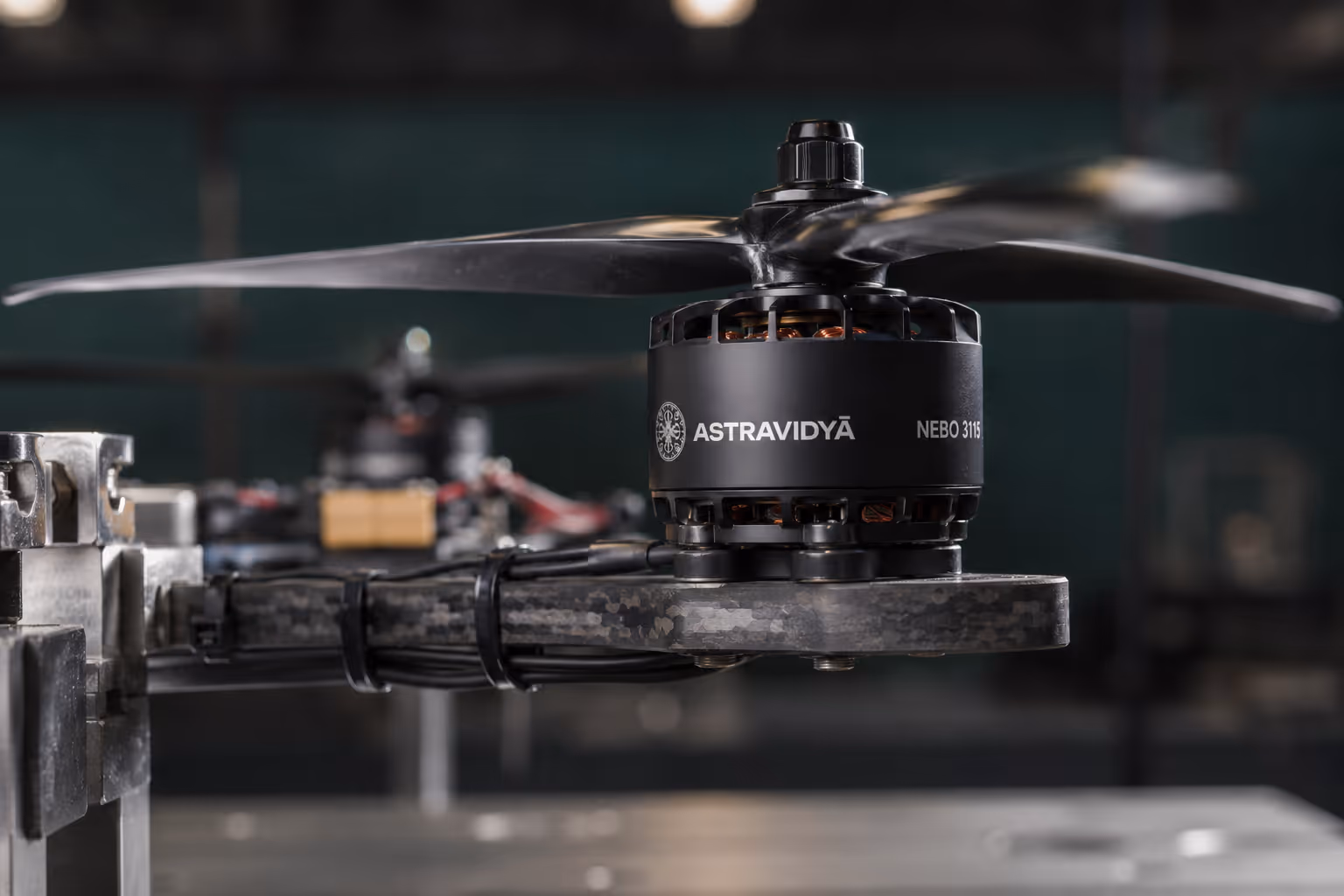 Motor 3115 mounted on FPV drone