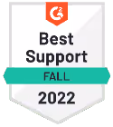 G2 Best Support Fall 2022