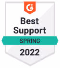 G2 Best Support Spring 2022